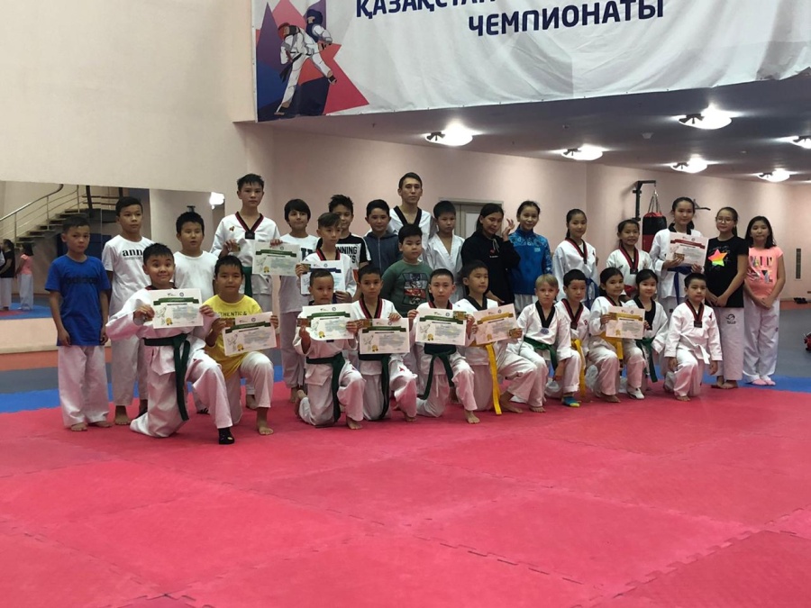 Таеквондошылардың ағымдағы айдағы жетістіктері
